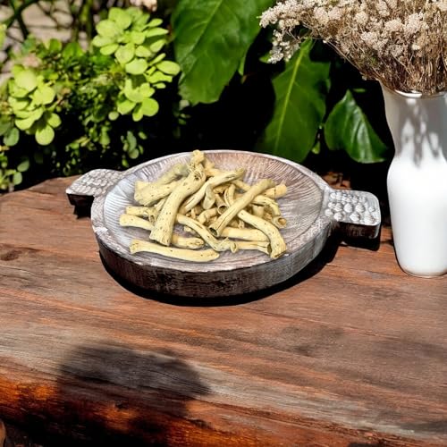 Bolsa de 300 gramos de conos secos naturales blanqueados al sol miniatura 4