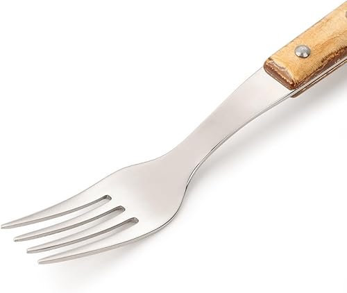 Miniatura 4 de ARCOS Tenedor para carnes de acero inoxidable nitrum de 8 pulgadas. Mango ergonómico POM de polioximetileno y hoja de 3.543 in. Serie Mesa. Perfecto