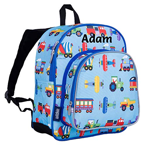 Mochilas personalizadas para niños pequeños   con nombre bordado  Dinosaurios