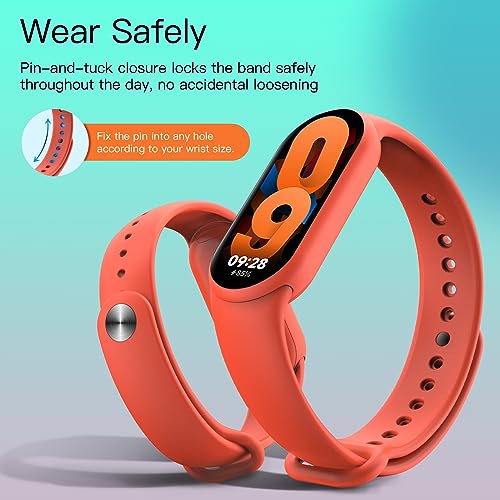 TiMOVO Sport Straps Compatible with XiaoMi Band 8 - Image 3