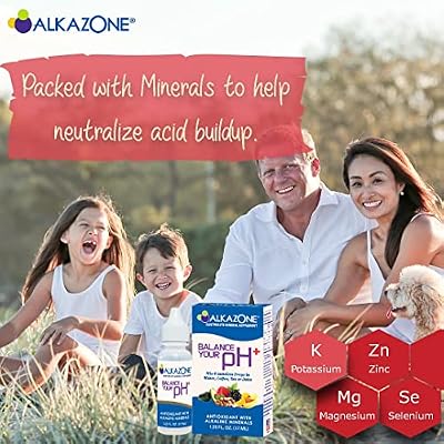 Alkazone Balance Your pH Plus Antioxidants Alkaline Mineral Drops Enhance Your Hydration with Every Drop!