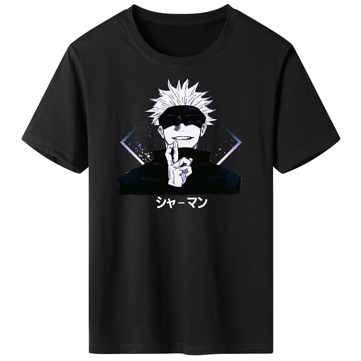 SPARKLIN Jujutsu Kaisen T-Shirt Unisex Anime Creative Cotton Short Sleeve Tee(S-3XL)