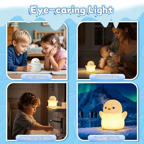 Lámpara de noche infantil portátil Attivolife con diseño animal miniatura 7