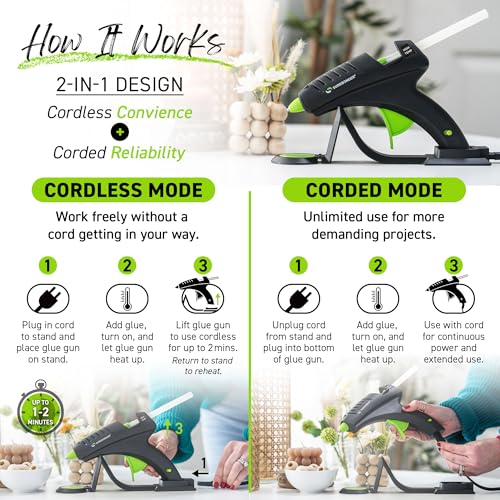 Surebonder Cordless Full Size Glue Gun
