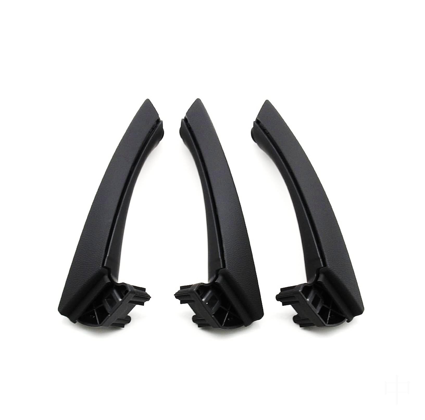 GTDTKGANAK for BMW 3 for Series E90 E91 E92 2004-2012 Right Front Interior Door Handle Black Interior Door Panel Handle Decorative Covers(LHD Set,Svart)