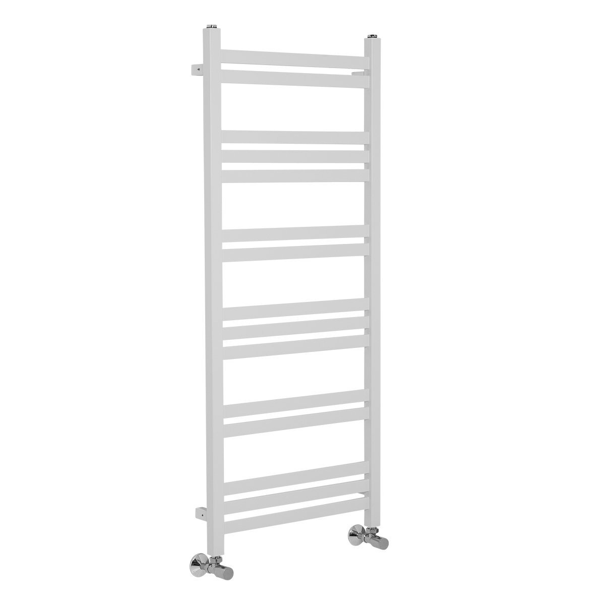 Warmehaus White Designer Bathroom Flat Panel Heated Towel Rail Radiator Rad 1200 X 500