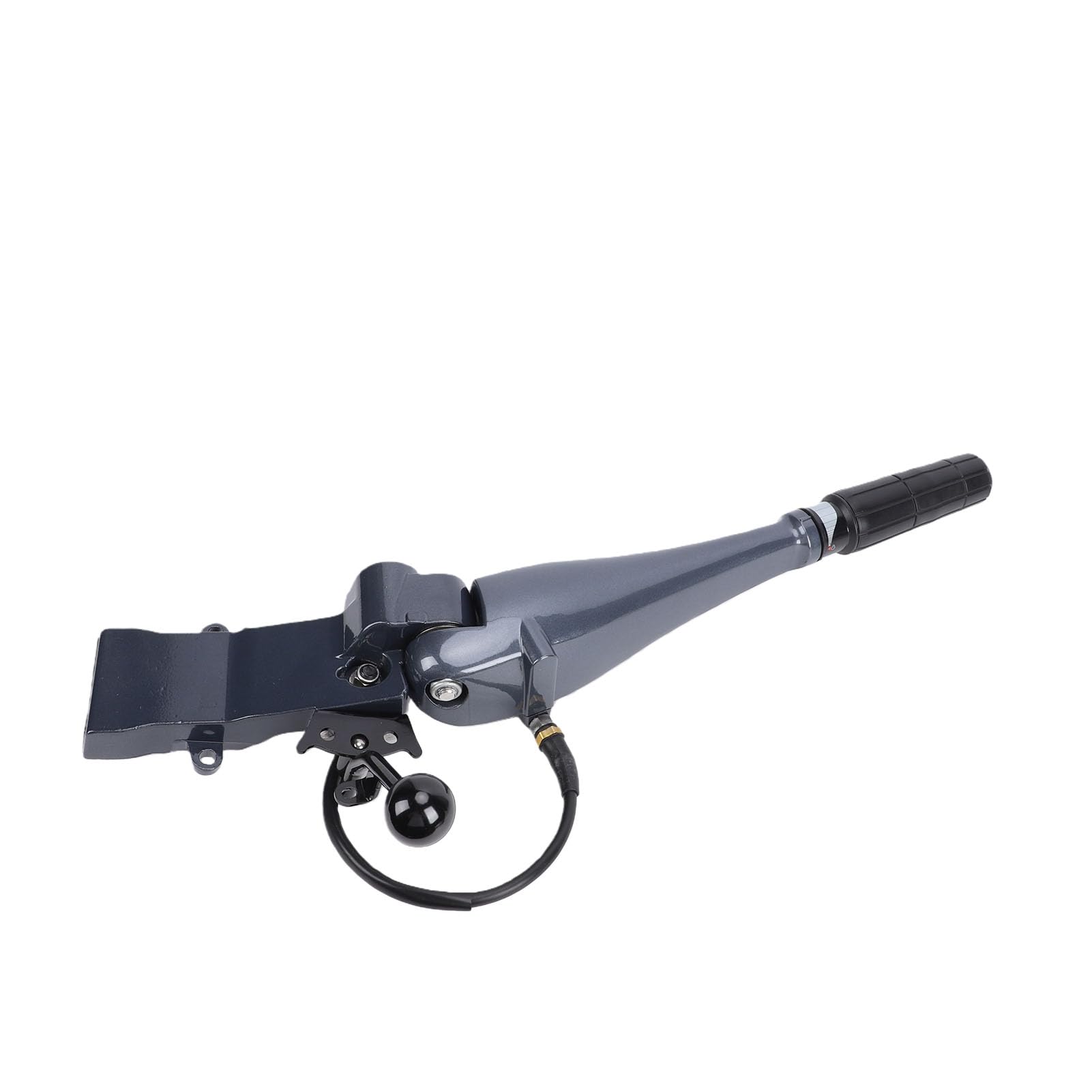 SUNGOOYUE Other Marine Supplies Griff-Ersatz, Eisen-Aluminium-Außenbordmotor-Lenksteuergriff mit Stabiler Struktur, für 2-Takt-Motor-Lenksteuerpinne-Trolling-Motor