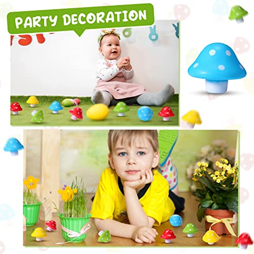 Jerify-Mushroom-Toys-Mini-Stress-Balls-Mushroom-Party-Favors-PU-Foam-Stretchy-Balls-157-Inch-Stress-Relief-Fidget-Toys-Bulk-for-Festival-Trinkets-Adults-Anxiety-Relaxing-bright-Colors-20-Pcs