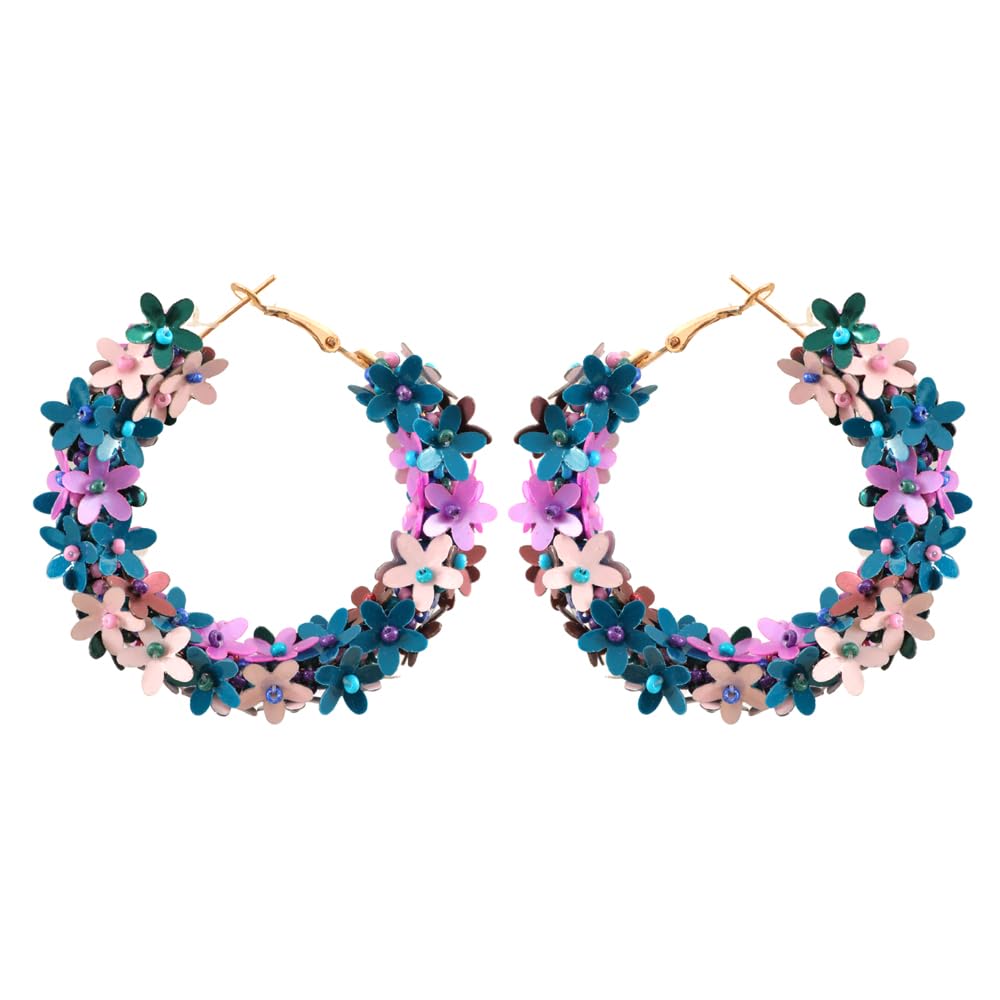See full amazon price history chart for University Trendz Beaded Multi Floral Hoop Earrings for Women & Girls University Trendz Beaded Multi Floral Hoop Earrings for Women & Girls (B0CRWSMSW6) Amazon Price History, Amazon Price Tracker