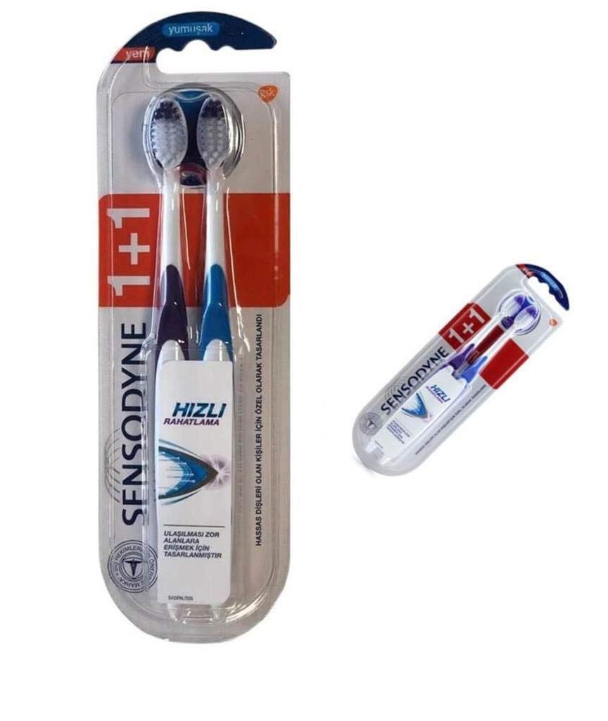 Sensodyne Hızlı Rahatlama Yumuşak Diş Fırçası 1+1
