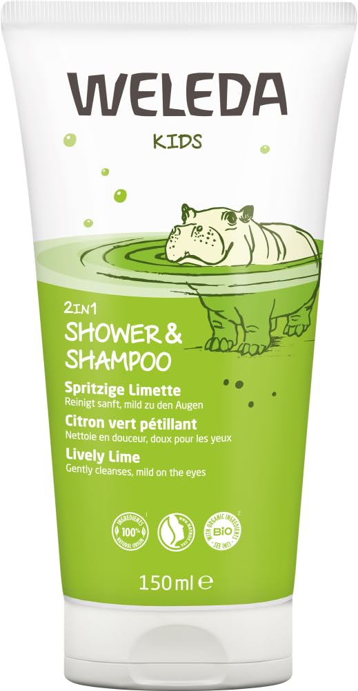 WELEDA Kids 2-in-1 Shower & Shampoo Spicy Lime