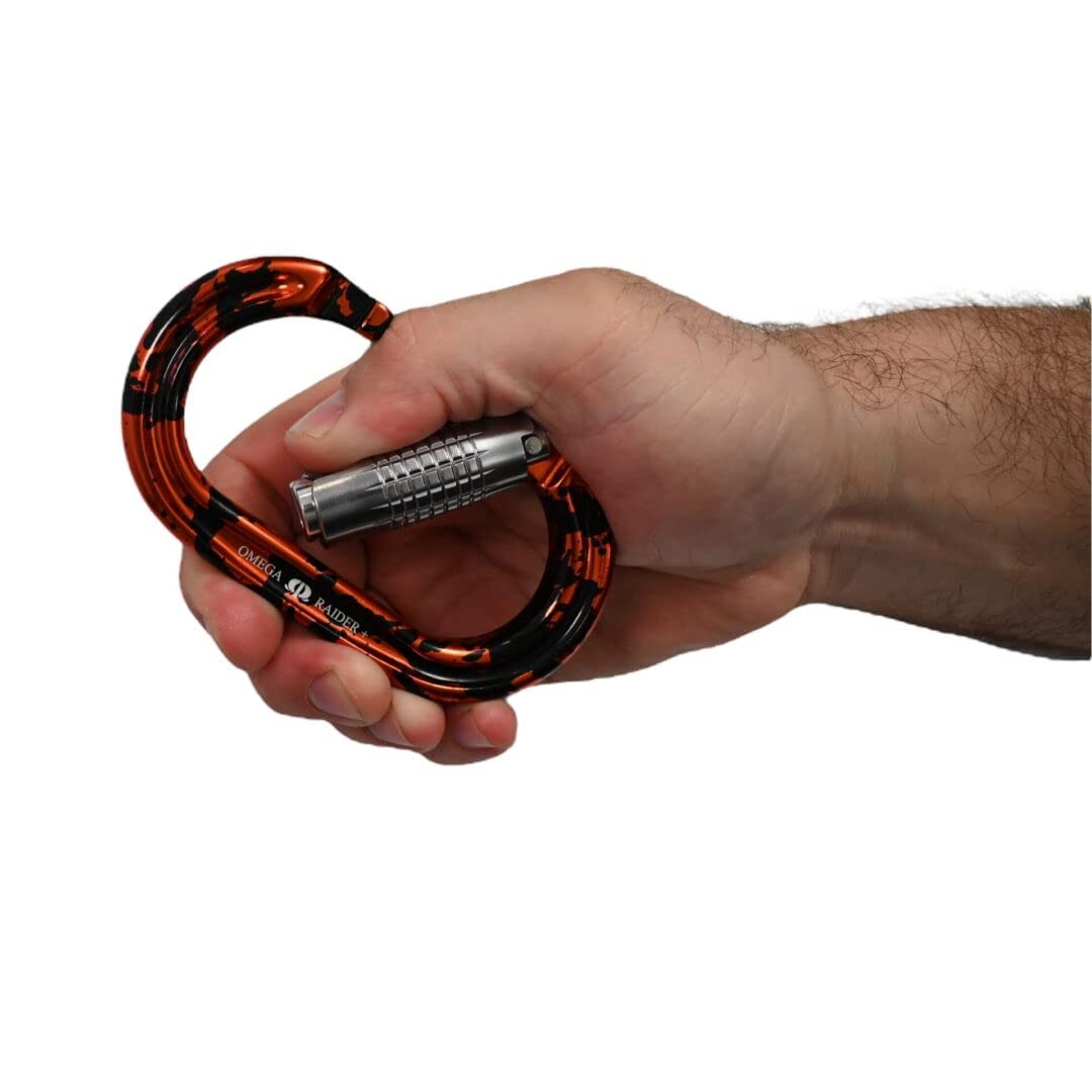 Omega Pacific Raider+ Aluminium-Keylock, 3-stufiges Quik-Lok Auge des Tigers – die schlanke I-Beam-Konstruktion des Raiders ermöglicht es uns, Gewicht zu entfernen, wo es nicht benötigt wird