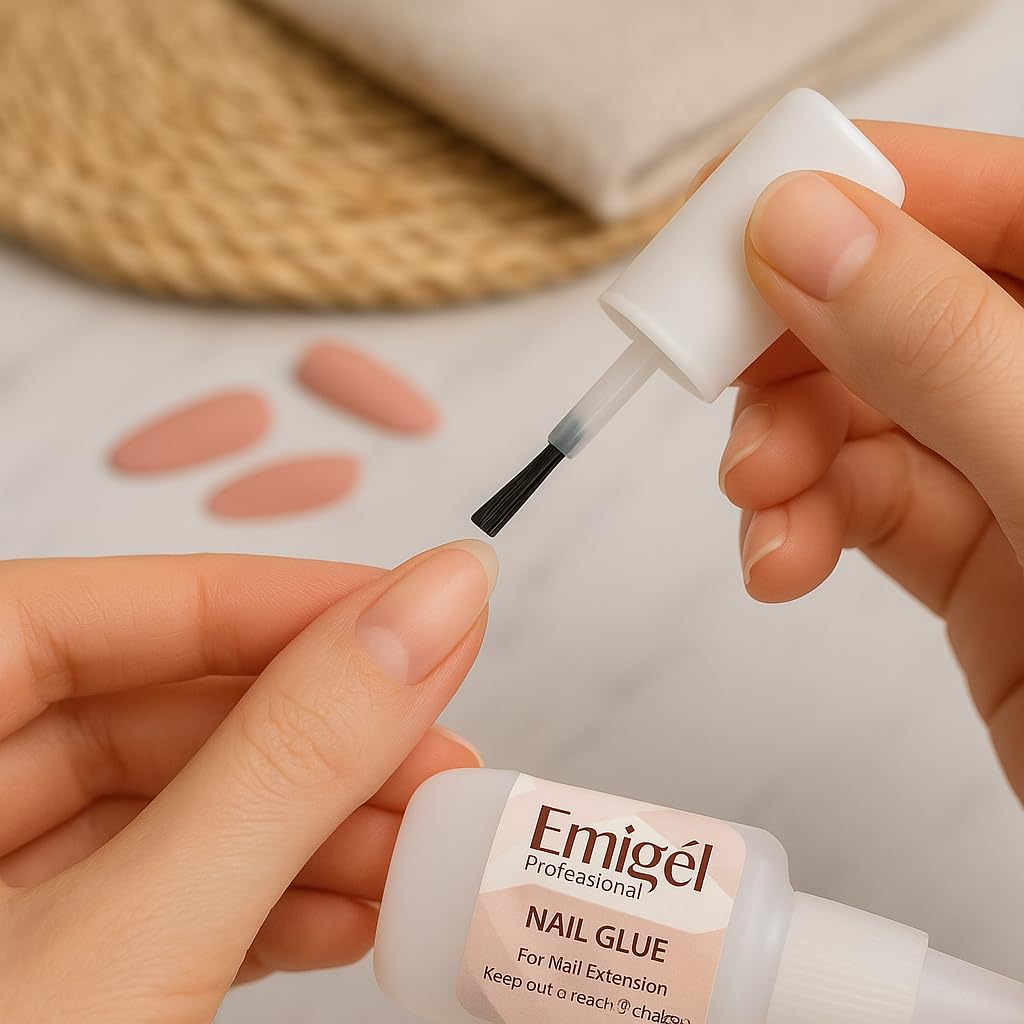 Coslifestore Nail Glue with Brush, 10g Each, Pack of 2 4