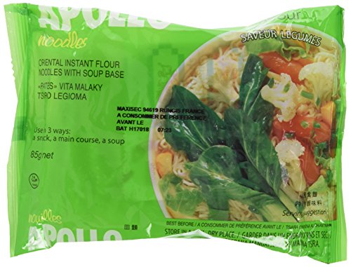 Apollo Nouille Légume 85 g - Lot de 10