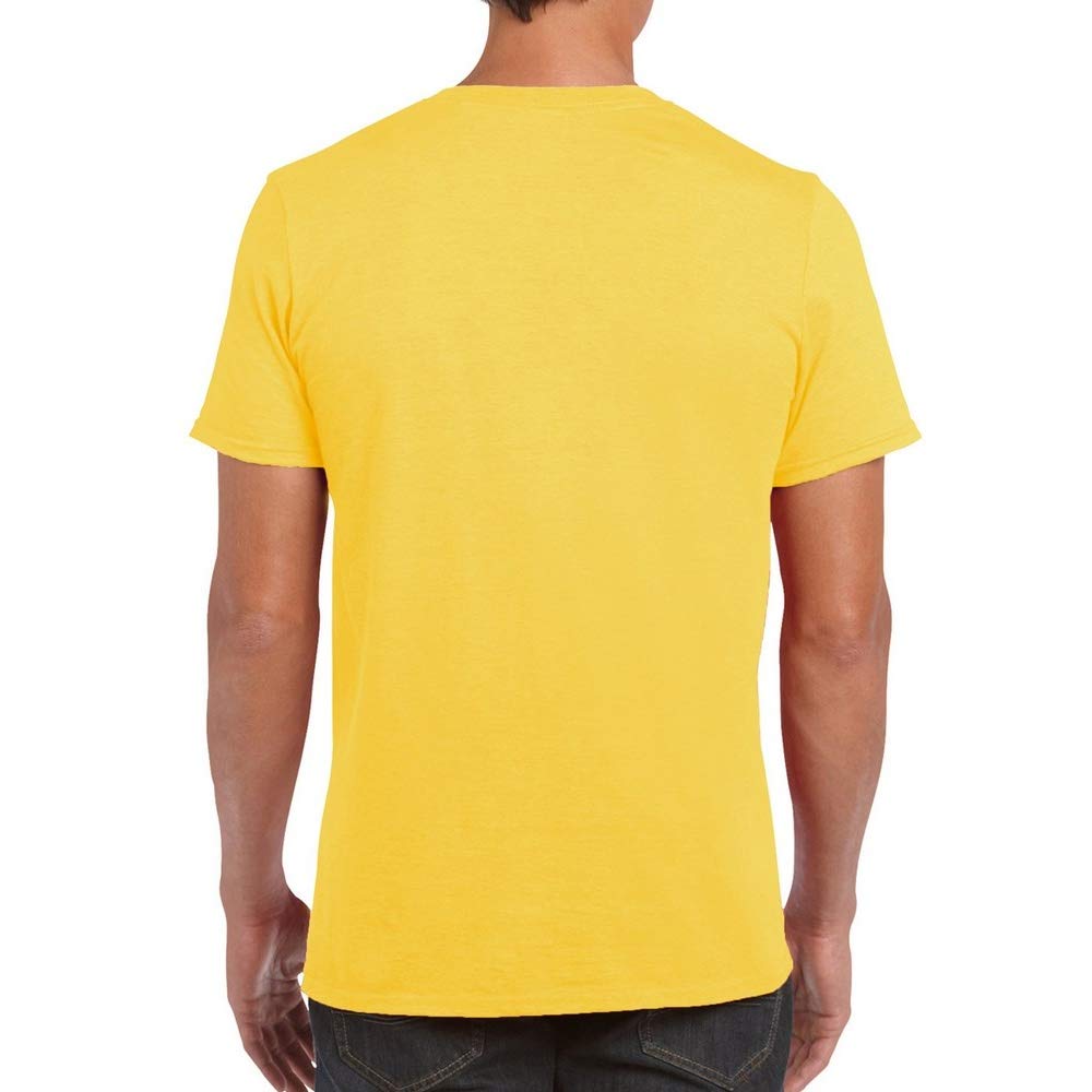 Gildan Mens Short Sleeve Soft-Style T-Shirt (XL) (Daisy)