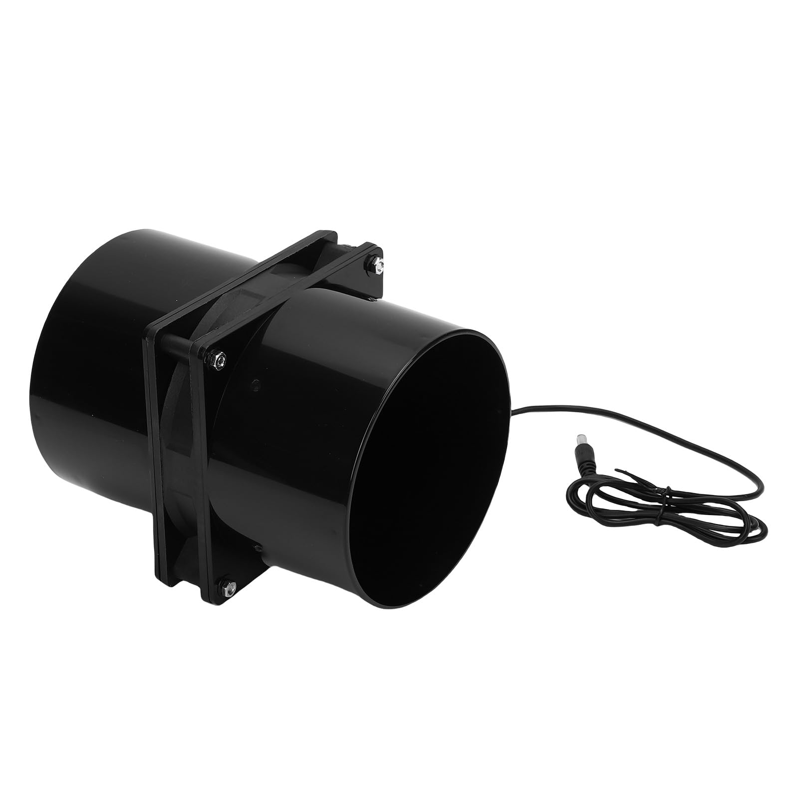 Ventilatore di scarico flangiato ad energia solare Ventilatore di ventilazione solare Flusso d'aria ad alta efficienza Funzionamento silenzioso per capannone per polli in serra