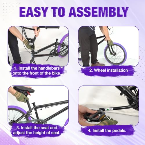 StarterRide 20 Inch BMX Bike