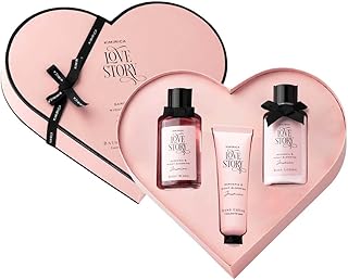 Kimirica Luxury Gift Set For Men & Women Love Story Little Heart Hamper | Luxury Bath & Body Care Gift Set For All Ocassions | Perfect Birthday & Anniversary Premium Gift Pack of 3-picture-33