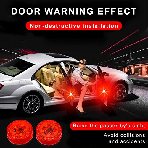 TOTMOX Luci di avvertimento LED per portiera auto