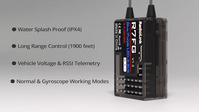 Amazon.com: Radiolink RC6GS V3 2.4G 7 Channel RC Radio Transmitter