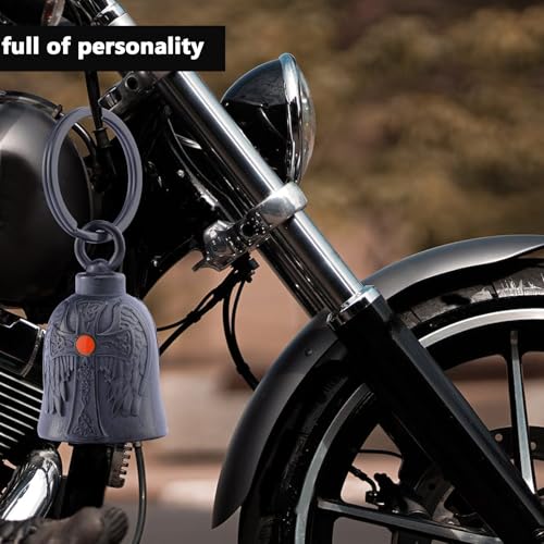 Image of Motorcycle Men Bell - Motorcycle Cross Bell for Men Women,Biker Accessory,Guard Riding Safety