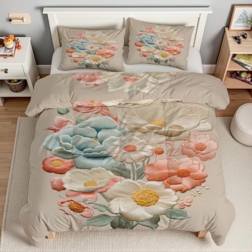 Parure de lit chaton 160x200 cm idéale pour simplifier le lit grâce à sa fermeture éclair fluide
