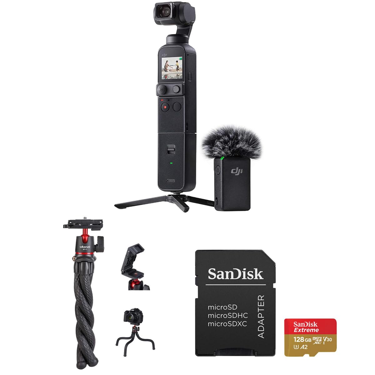 Amazon.com: DJI Pocket 2 Gimbal Camera Creator Combo - Bundle with 