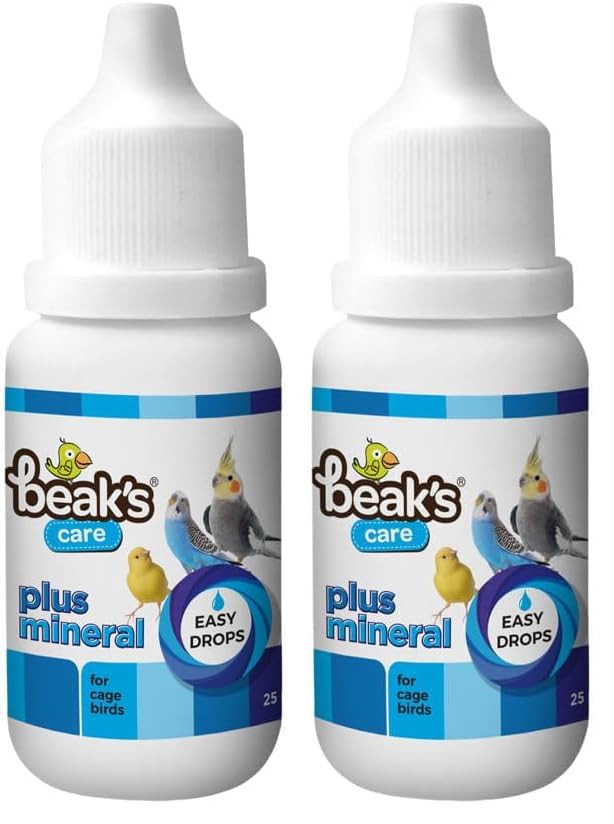 Beak's Kuşlar için Ek Besinler, Plus Mineral x 12 adet (2 paketi)