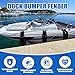 FBULWSEC Low Freeboard Boat Fenders 5x16 Portable Boat Bumpers for Docking Dock Bumpers Bass Boat Side Bumper Heavy Duty Marine Vinyl Protection for Bass Ski Bay Boats Gunwale and Hull