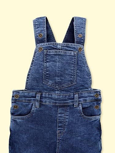 Image of KiddoPanti Boys Denim Dungaree Pant