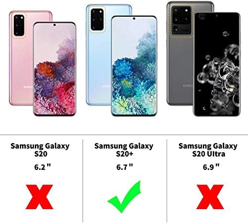 Galaxy S20 Plus Tempered Glass Premium Quality Genuine Glass Explosion & Shatter Proof [Full Coverage] Screen Protector Guard Cover for Samsung Galaxy S20 Plus (Galaxy S20 Plus Screen Protector)