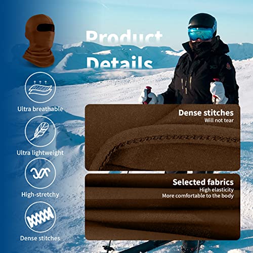 Image of YESLIFE Balaclava Ski Mask for Men and Women, Winter Face Mask, Shiesty for Skiing, Snowboarding & Motorcycle