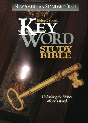 Hebrew-Greek Key Word Study Bible, New American Standard Bible, Leather, Bonded Burgandy