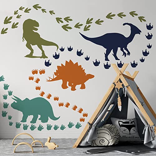 Mfault Vinilos Decorativos Huellas de Dinosaurio miniatura 4
