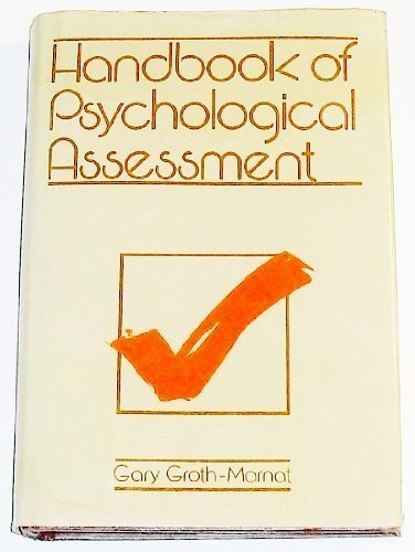 Handbook of Psychological Assessment by Gary Groth-Marnat (1984-12-03)