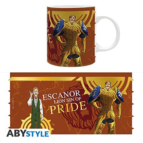 Taza de cerámica The Seven Deadly Sins Escanor 320 ml miniatura 5