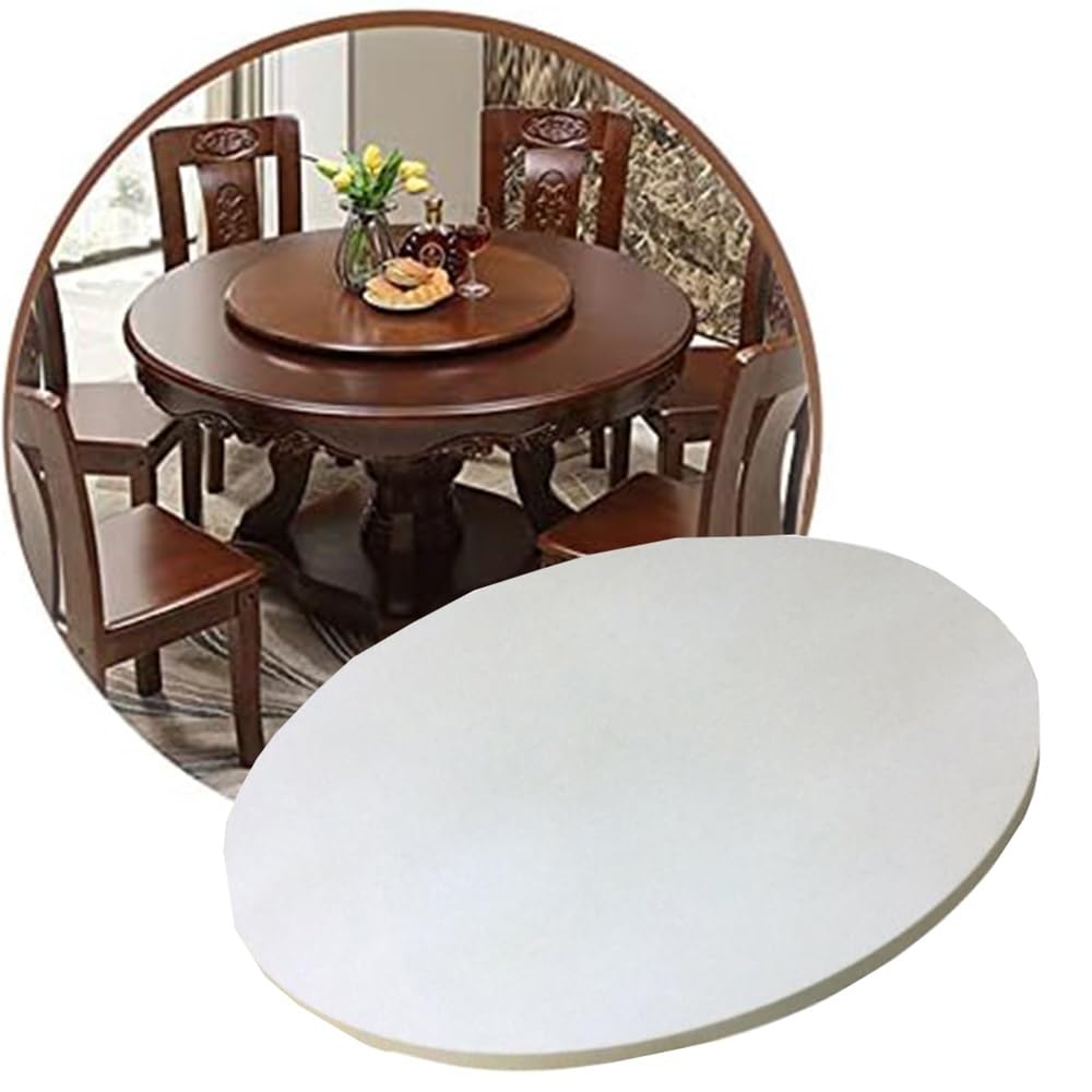 Organiseur de cuisine plateau tournant en bois Lazy Susan 76 cm