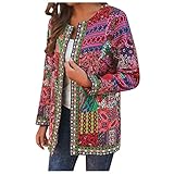 QHDDP Halloween KostüM Damen Mantel Damen Blazer Damen Kurz Northface Regenjacke Damen Winterjacken Damen Reduziert Graue Jacke Strauss Jacke Sessun Mantel Lederjacke Beige Active Damen(Rosa,L)