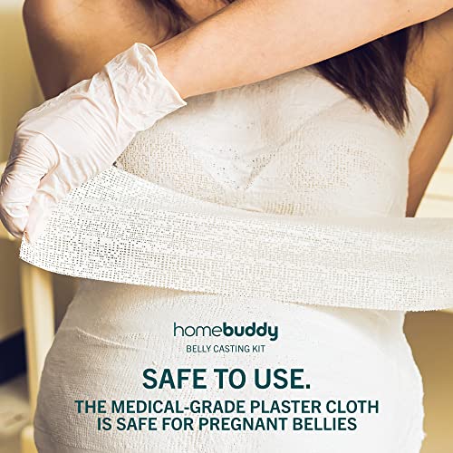 Homebuddy Belly Cast Kit Pregnancy - Diy Pregnancy Belly Casting Kit For Expecting Moms, Unique Keepsake Pregnancy Casting Belly Kit, Belly Cast Kit Gift With Decorating Kit And Beely Painting Kit #TOP6
