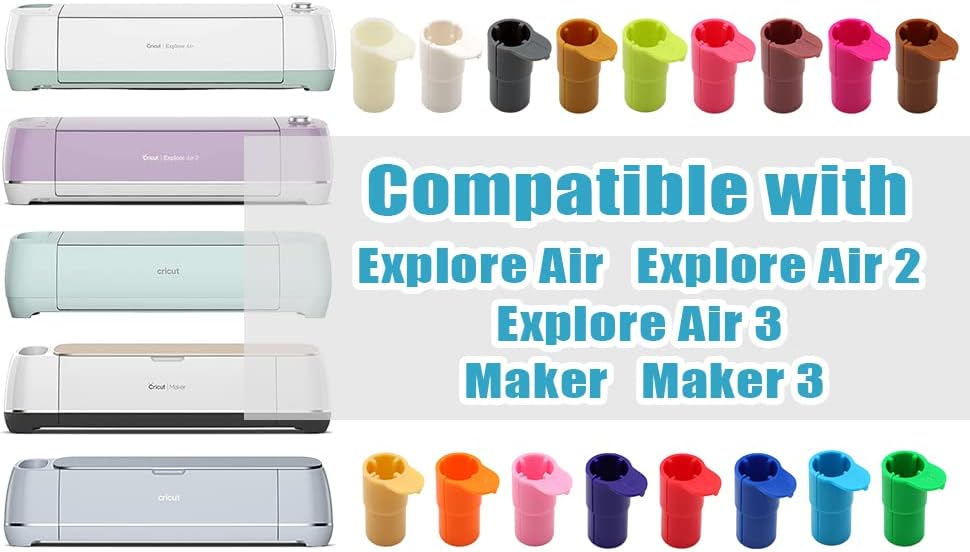SPOKKI Pen Adapter Set, Pen Holders Accessories for Makerr/Maker 3/Explore Air, Pen Holders