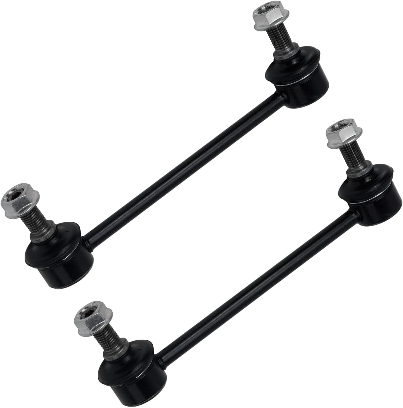 Detroit Axle - Front Lower Ball Joints + Sway Bar Links Replacement for Infiniti QX4 Pathfinder - 4pc Set