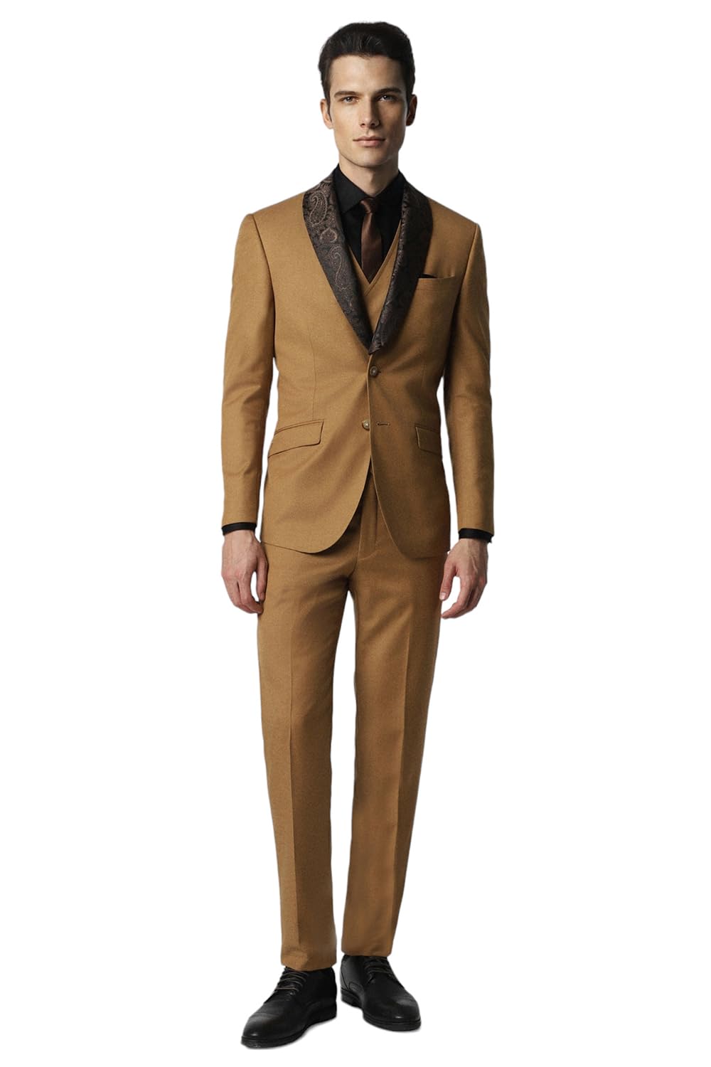 van heusen Men's Polyester Blend Three Piece Suit-Dress Set-picture-10