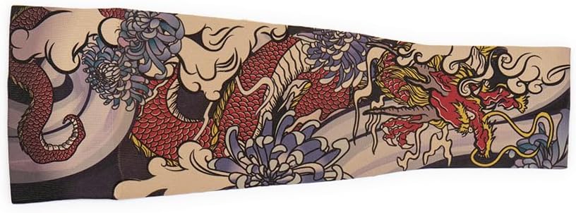 Lymphedivas Dragon Lair Beige Medical Graduated Compression Arm Sleeve for Lymphedema