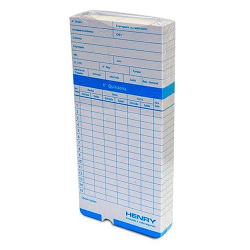 Cartão Ponto para Relógio Cartográfico - 500 Unidades