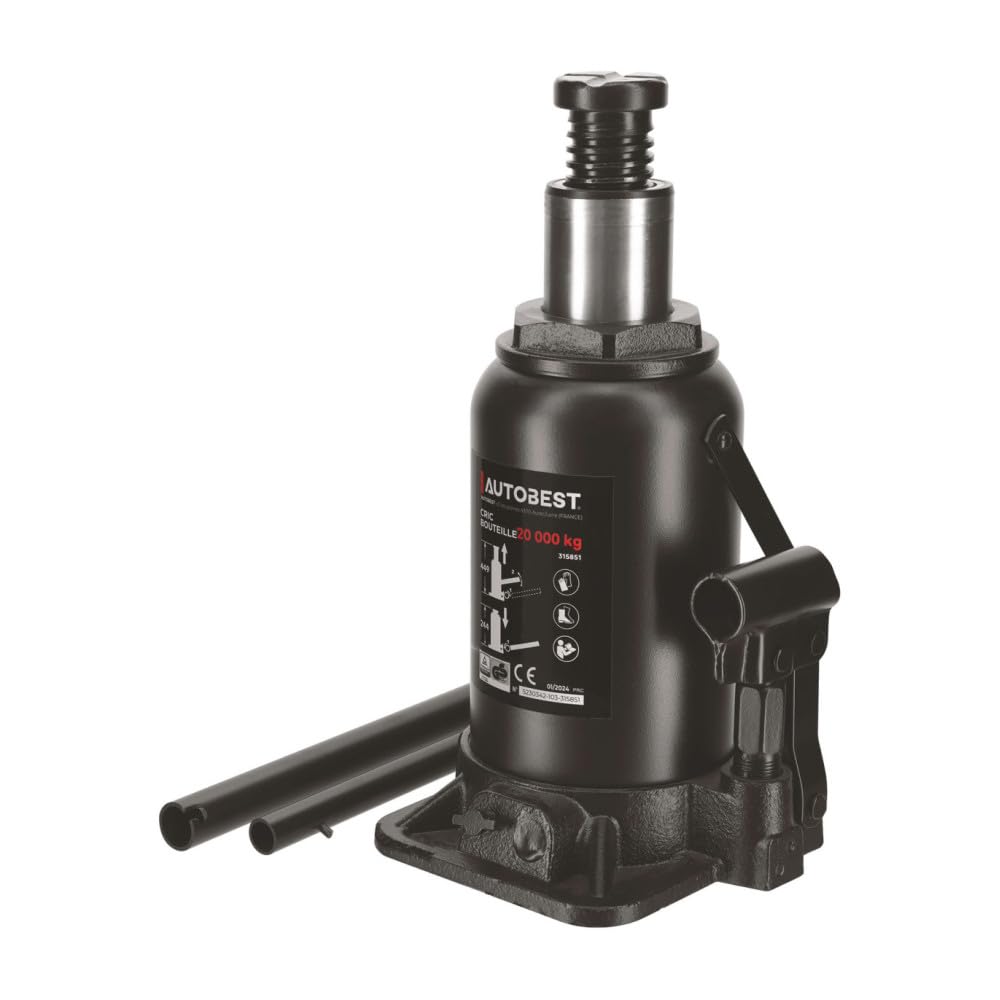 Autobest Cric hydraulique Bouteille 20T