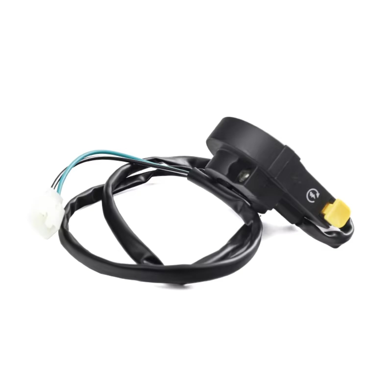 Moto puesta en marcha Interruptor Para 49cc 66cc 80cc 22mm Puño Manillar Motocicleta Control Acelerador Interruptor Apagado Interruptor Universal Para Manillar Bicicleta Motocicleta