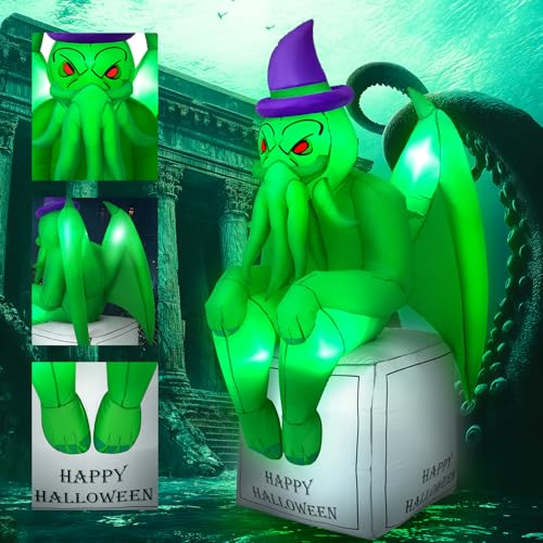 fotako Estatua inflable de Cthulhu de Halloween