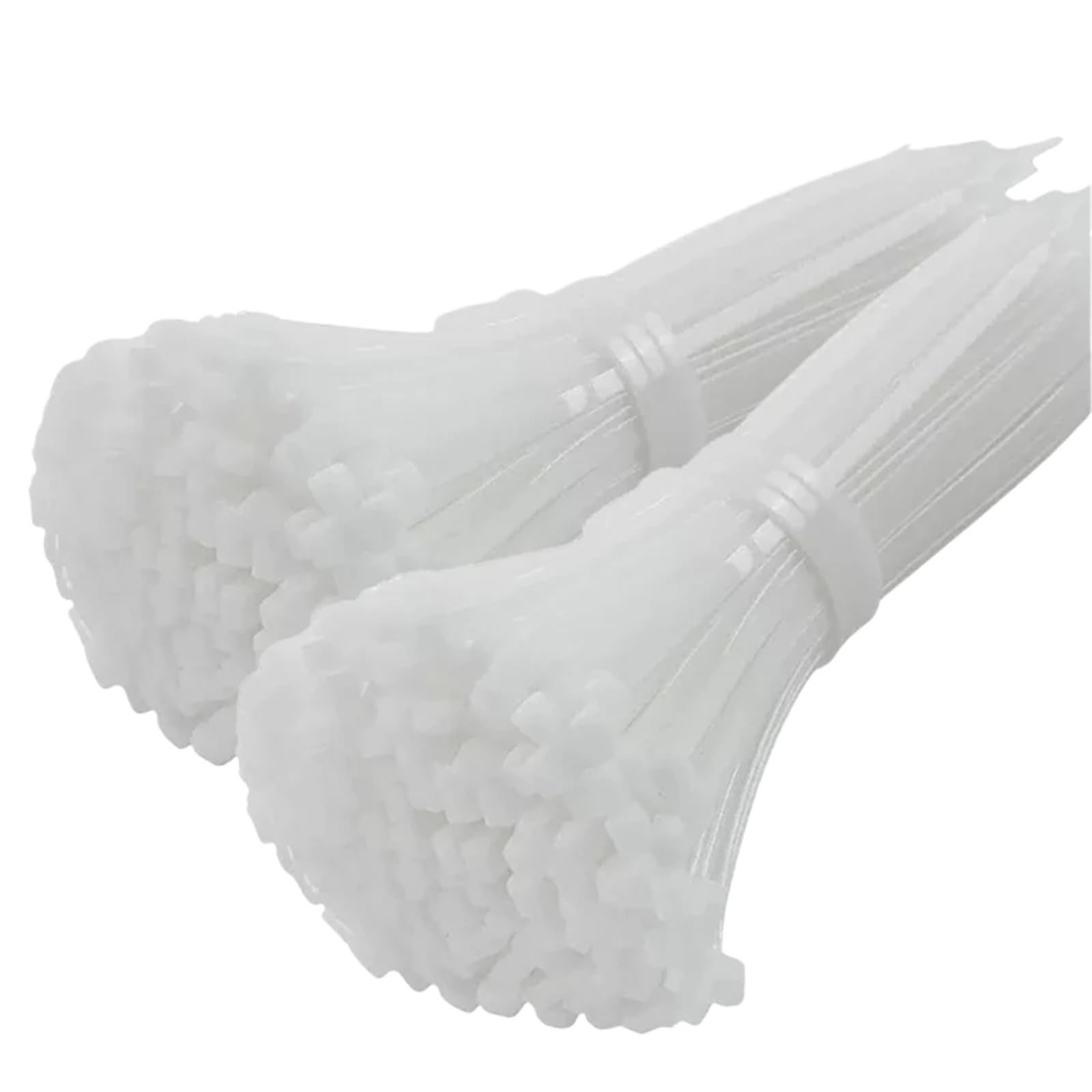 Gjgfjghk White(200Pcs) Zip Ties 200/100Pcs Nylon Cable Ties Adjustable Self-Locking Cord Ties Straps Fastening Loop Reusable Plastic Wire Ties For Home Office Long Cable Ties(,3X150mm)