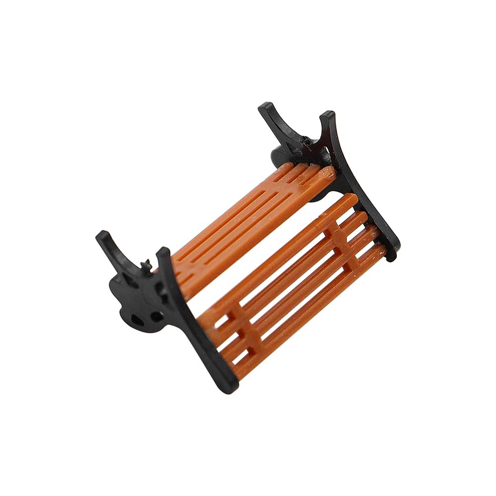 Hsthe Sea 10pcs Painted Model Patio Bench Miniature Building Train Layout Scale HO OO Model Train HO TT 1:87 bench chair settee - Image 3