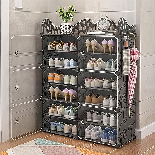 Armoire à chaussures compacte gain de place pour petits appartements
